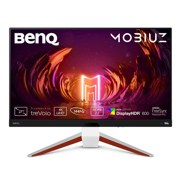 Benq monitor 27" - ex2710u (ips, 16:9, 3840x2160, 1ms, 300cd/m2, 90% dci-p3, 2xhdmi, dp, freesync, 144hz)