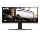 Benq monitor 37,5" - ew3880r (ívelt, ips, 21:9, 3840x1600, 4ms, 300cd/m2,  2xhdmi, dp, usb-c speaker, hdr, freesync)
