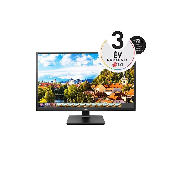 Lg monitor 24" b2b - 24bk55yp (ips; 16:9; 1920x1080; 5ms; 5m:1, 250cd; hdmi; dp; usb; pivot; speaker)