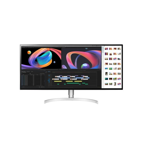 Lg monitor 34" - 34wk95up-w (ips; hdr; dci-p3 98%; 21:9; 5120x2160; 1200:1; 5ms; 450cd; hdmi, dp; tb; speaker; mag.áll.)