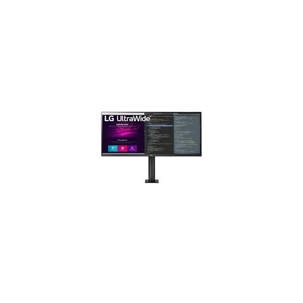 Lg monitor 34" - 34wn780p-b (ips; 21:9; 4k 3440x1440; 5ms; 1000:1; 300cd; hdmix2; dp; hdr10; usb; spkr; pivot; srgb 99%)