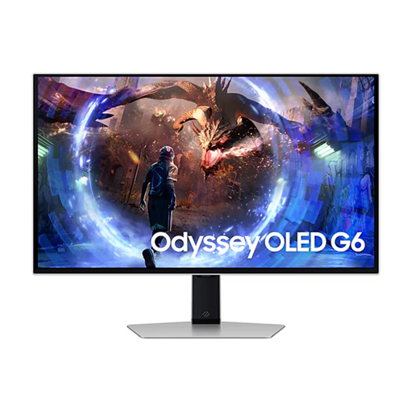 Samsung monitor 27" - s27dg602su (oled, 2560x1440, 16:9, qhd, 360hz, 250cd/m2, 0,03ms, pivot, flat)