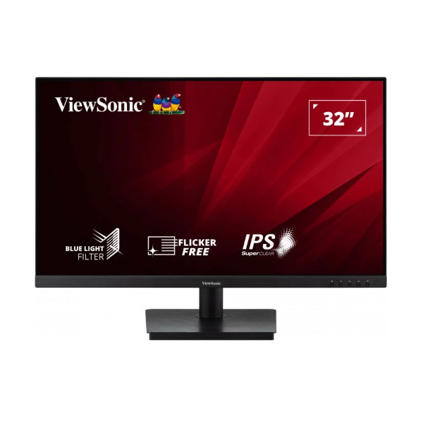 Viewsonic monitor 32" - va3209-mh (ips, 16:9, fhd, 4ms, 250cd/m2, hdmi, vga, vesa, spk, adaptive sync)