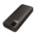 S-link powerbank - g230 20000mah (2xusb, micro usb, type-c, pd20w+qc3.0, led, fekete)