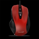 Advance egér - shape 6d (3200 dpi, 6 gomb, ergonomikus, fekete)