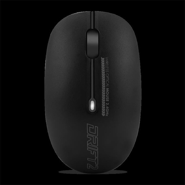 Advance egér vezeték nélküli - drift 2 (1600 dpi, 3 gomb, fekete)