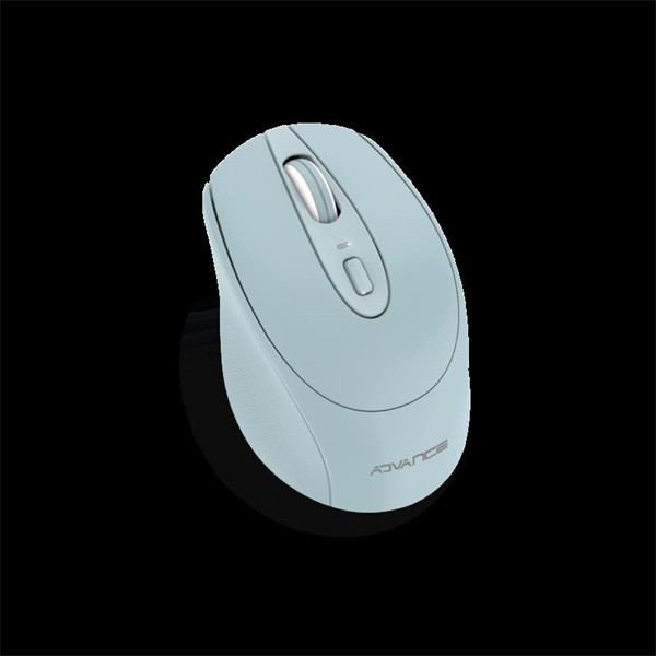 Advance egér vezeték nélküli - feel wireless (1600 dpi, 4 gomb, kék)