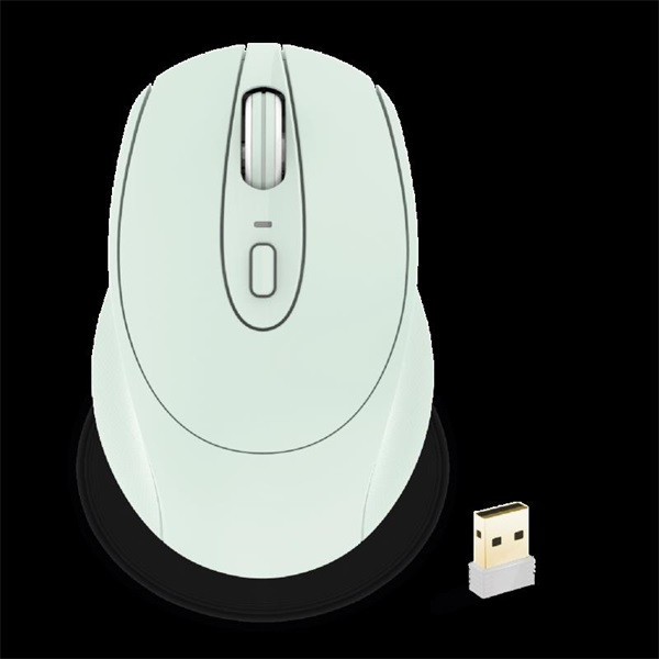 Advance egér vezeték nélküli - feel wireless (1600 dpi, 4 gomb, zöld)