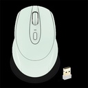 Advance egér vezeték nélküli - feel wireless (1600 dpi, 4 gomb, zöld)