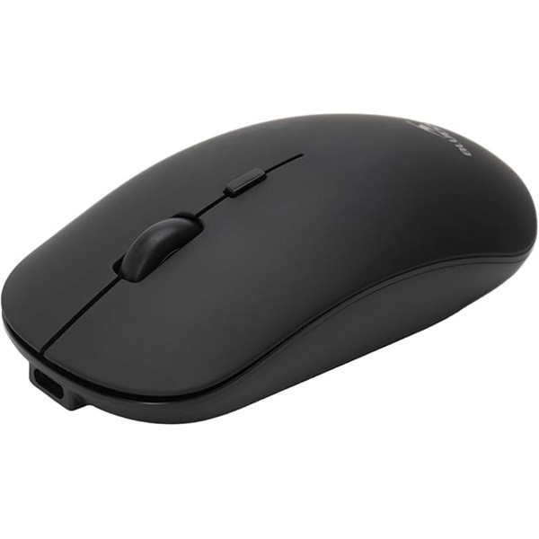 Bluestork vezeték nélküli egér - m-wl-off100-black (bluetooth, 2.4g, rechargeable, 3200 dpi, optikai, fekete)