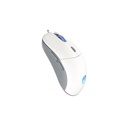 Endorfy egér - gem plus onyx (19 000 dpi, argb, pixart chip, optikai, 1,8m, fehér)