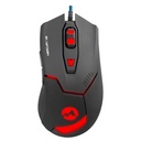 Everest gamer egér - mercury x8  (3200 dpi, 6gomb, 1,8m harisnyázott kábel, optikai, fekete, rgb led)