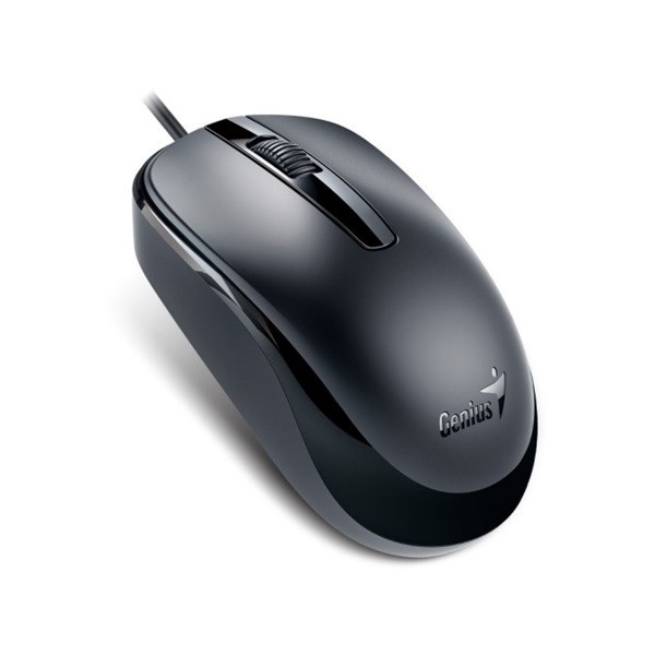 Genius egér - dx-120 (vezetékes, 1000 dpi, 3 gomb, usb, fekete)