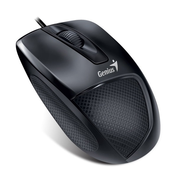 Genius egér - dx-150x (vezetékes, 1000 dpi, 3 gomb, usb, fekete)