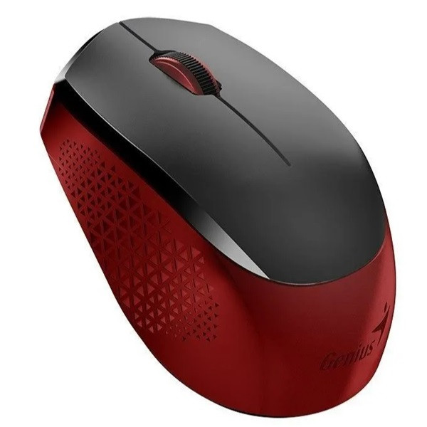 Genius egér - nx-8000s (vezeték nélküli, rádiós 2,4ghz, usb, 3 gomb, dpi, piros)