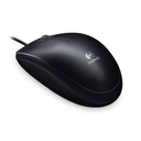 Logitech egér - b100 (vezetékes, optikai,usb, 800 dpi, oem, fekete)