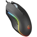 Rampage egér gamer - smx-r79 x-runner (10000dpi, pmw 3327 szenzor, 6 gomb, makro, rgb led, fekete)