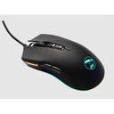 Shark gaming egér - shark velocity m70 gaming (optikai, 12000dpi, 7 gomb, rgb, pmw3360, fekete)