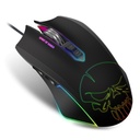 Spirit of gamer egér - elite-m40 (optikai, 4000dpi, 7 gomb, programozható rgb, harisnyázott kábel, fekete)