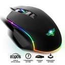 Spirit of gamer egér - pro-m1 (optikai, 8000dpi, 7 programozható gomb, harisnyázott kábel, fekete)