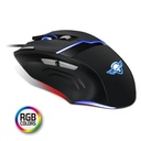Spirit of gamer egér+egérpad - elite-m10 (ajándék egérpad; optikai, usb, 5000dpi, 8 gomb, harisnyázott kábel, fekete)