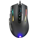 The g-lab gamer egér - kult nitro neutron (7200 dpi, 9 gomb, makro, 1,8m kábel, rgb led, fekete)