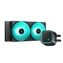 Deepcool cpu water cooler - le500 marrs (max 17,8db; max. 145,86 m3/h; 2x12cm, rgb led)