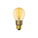 Woox smart home filament led izzó - r9078 (e27, 6w, 650 lumen, 2700k, wi-fi, távoli elérés)