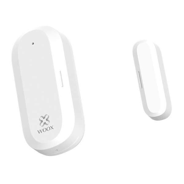 Woox smart zigbee nyitásérzékelő - r7047 (ajtó/ablaknyitás érzékelés, 2xcr2032, zigbee 3.0)