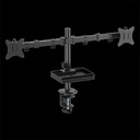 Advance monitor asztali konzol - xtendmounts dual (17-32", max.: 2x9kg, dönthető, forgatható, fekete)
