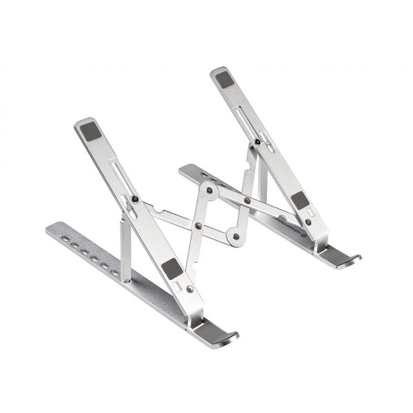 Conceptronic notebook állvány - thana04s (max.: 15,6", állítható magasság, összecsukható, max.: 50kg, szürke)