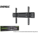 Everest tv állvány - tk-4085 (38"-85"-ig, fali, ultra keskeny, 50kg teherbírás, fekete)