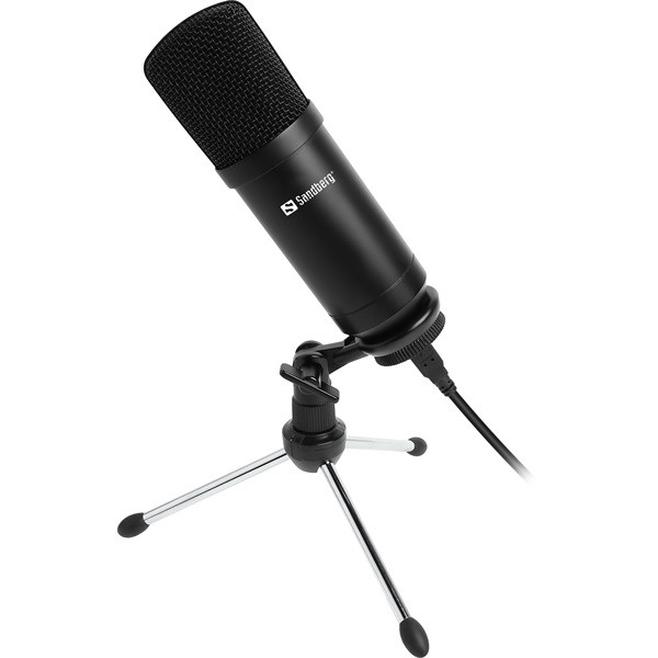 Sandberg mikrofon - streamer usb desk microphone
