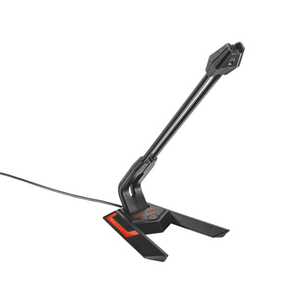 Trust mikrofon - gxt 210 (led vlágítás; flexibilis; némító gomb; usb csatlakozó; 150cm kábel; fekete)