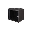 Equip fali rackszekrény - ewm-09-5440-b (19", 9u, 540x400mm, lapra szerelt, fekete)