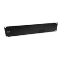 Equip rackszekrény kiegészítő - 327512 ("blank panel", takaró panel, 2u, fekete)