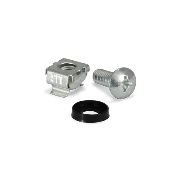 Equip rackszekrény kiegészítő - 922493 (rack csavar készlet (kosaras anya + csavar), m6) 50db/csomag