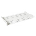 Equip rackszekrény kiegészítő - ezfs-19-1-40-g (fix polc, 19", 1u, mélység: 400mm, szürke)