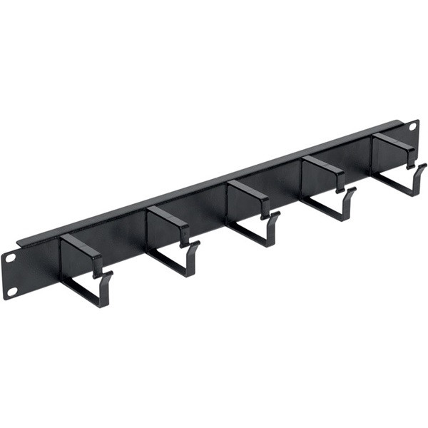 Legrand vízszintes rendezők - 2u, 19", gyűrűs, acél, csavaros rögzítés, vízszintes irányú