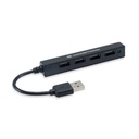 Conceptronic usb hub - hubbies05b (4 port, usb2.0, fekete)