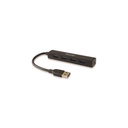 Equip-life usb hub - 128953 (4 port, usb3.0, usb tápellátás, kompakt dizájn, fekete)