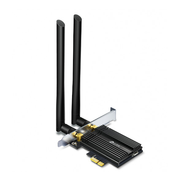 Tp-link hálózati adapter wifi ax3000 - archer tx50e (pci-e; 574mbps 2.4ghz + 2402mbps 5ghz; bluetooth 5.0; wifi6)
