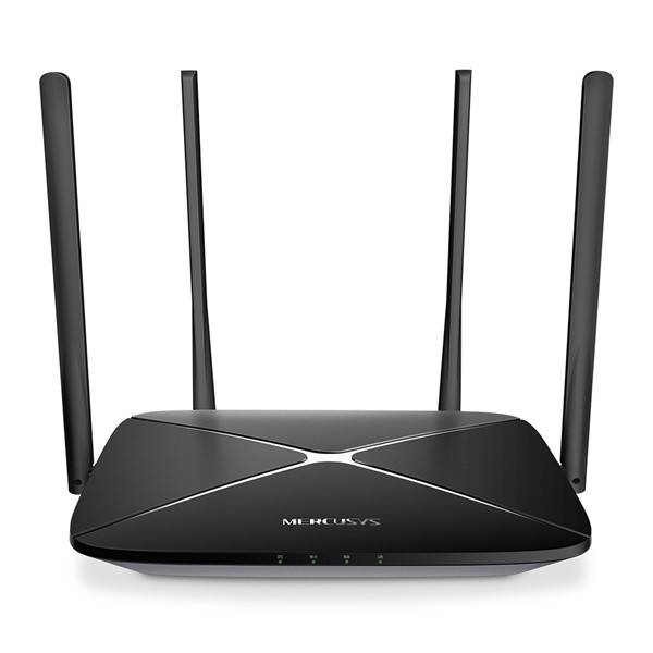 Mercusys router wifi ac1300 - ac12g (400mbps 2,4ghz + 867mbps 5ghz; 4port 1gbps, wpa3)