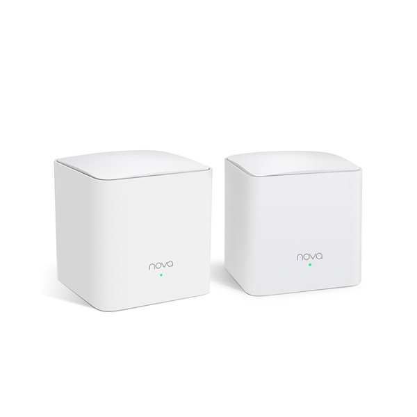 Tenda mesh wifi ac1200 - nova mw5s (2pack; 300mbps 2,4ghz + 867mbps 5ghz; 2port 1gbps; 1port 100mbps secondary)
