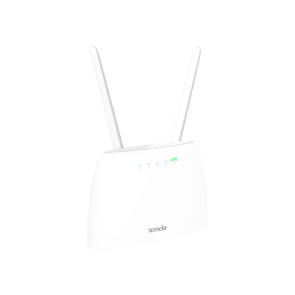 Tenda router wifi n 4g - 4g06 (volte; 300mbps 2,4ghz; 150mbps 4g; 2port 100mbps; 1port tel; 2+2 antenna)