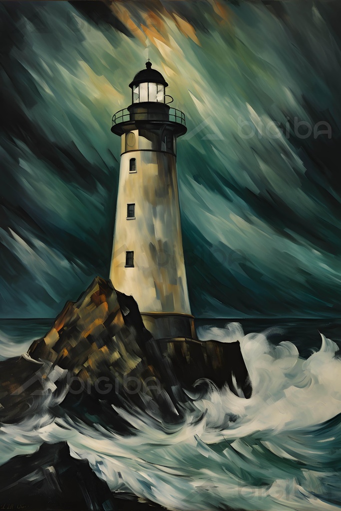 Faro en medio de la tormenta