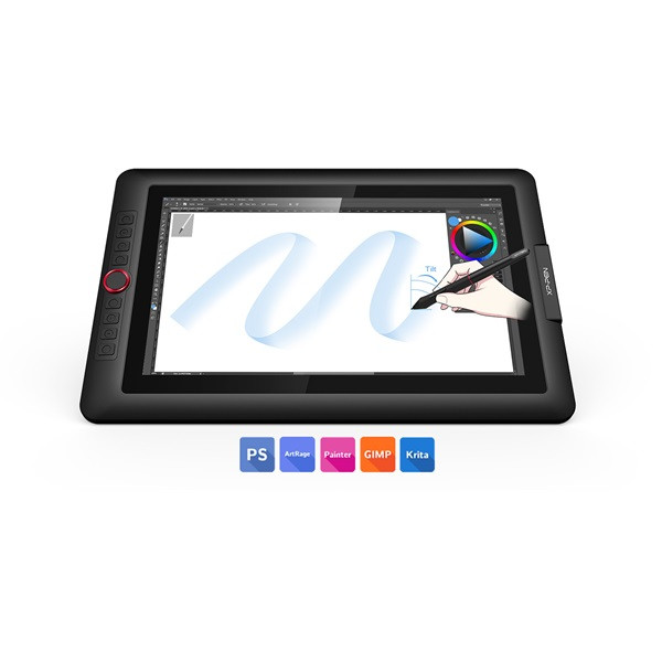Xp-pen grafikus kijelző - artist 15.6 pro (15,6", ips, 16:9, 1920x1080, 5080 lpi, ps 8192, 200 rps, 8 gomb)