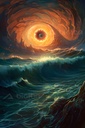 Vortex of the Cosmic Tide