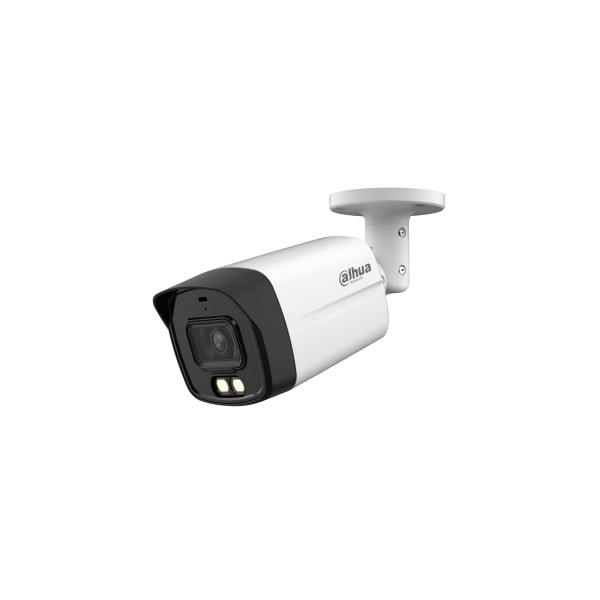Dahua analóg csőkamera - hac-hfw1500tlm-il-a (dual light, 5mp, kültéri, 2,8mm, ir40m+led40m, icr, ip67, audio, mikrofon)