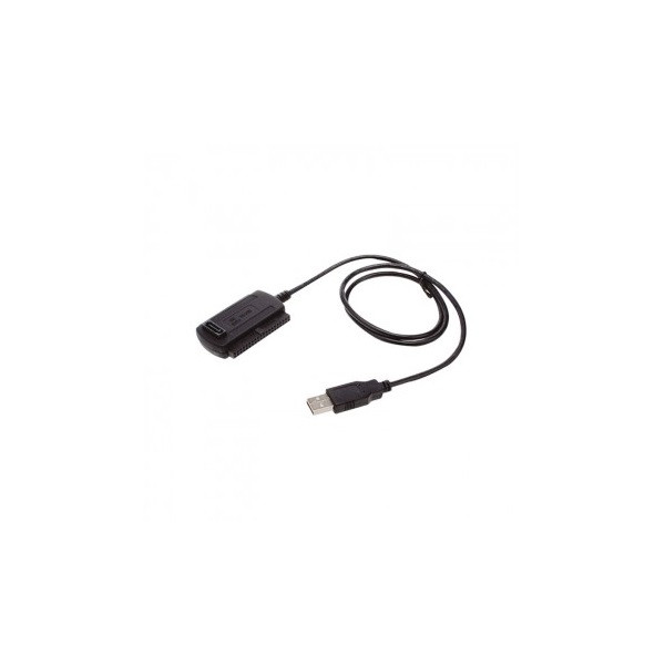 Approx kábel átalakító - usb2.0 - ide sata adapter, fekete